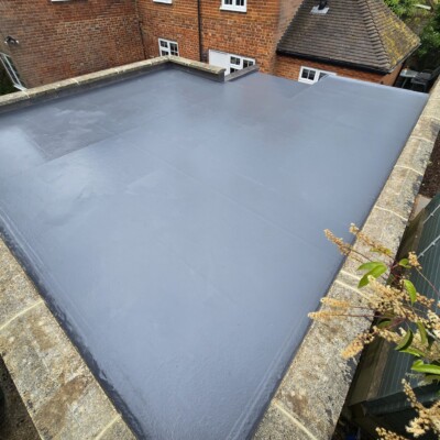 Flat Roofs 3 Flat roof repair with waterproof coating by roofing services in Guildford